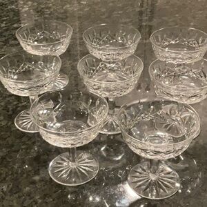 Waterford Crystal Sorbet/Champagne glasses